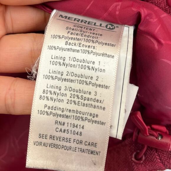 MERRELL Avalon Parka Opti Shell Jacket Winter Ski - Picture 9 of 9